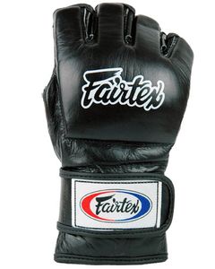 Fairtex MMA Handschuhe Ultimate Combat FGV12, Schwarz Größe XL