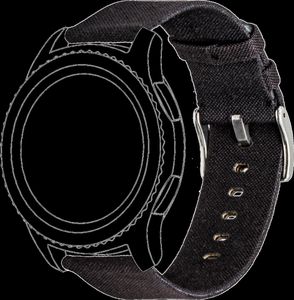 topp - Armband Samsung / Huawei, Nylon, black