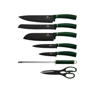 Berlingerhaus-Messer in der 8 PCS Emerald Collection BH-2563