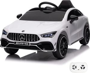 Elektro-Kinderfahrzeug 12V - Mercedes CLA45s AMG - 1 bis 5 Jahre - Weiß Elektro-Kinderfahrzeug 12V - Mercedes CLA45s AMG - 1 bis 5 Jahre - Weiß