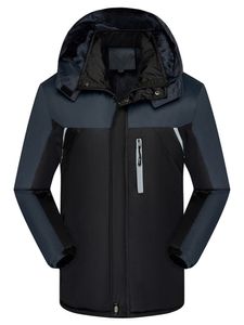 Herren Atmungsaktiv Strickjacken Outdoorjacke Mit Abnehmbare Kapuze Packbare Übergangsjacke, Farbe: Schwarz, Größe: 2xl