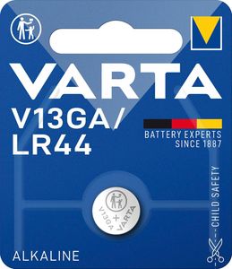 Ogniwo guzikowe VARTA, AG13, V13GA, 1,5 V, alkaliczne, opakowanie blister 1 szt