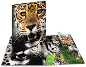 HERMA Eckspannermappe "Leopard" aus PP DIN A3