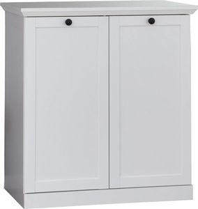 trendteam Wohnen Kommode BrandsonBaxter Weiß Nachbildung 81 x 88 x 41 cm