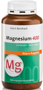 Sanct Bernhard Magnesium-400-supra- 300 Kapseln