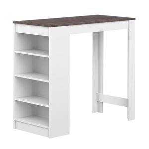 Interia Barový stůl 115 cm Vega White