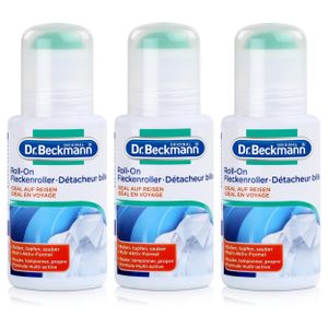 Dr. Beckmann Roll-On Fleckenroller 75 ml - Ideal auf Reisen (3er Pack)