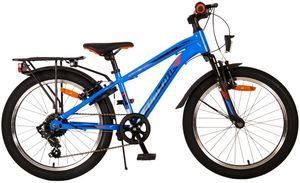 Volare Cross Kinderfahrrad - Jungen - 20 Zoll - Blau - 6 Gänge