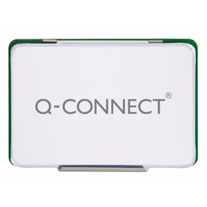 Q-Connect® KF16314 Stempelkissen 9 x 5,5cm grün