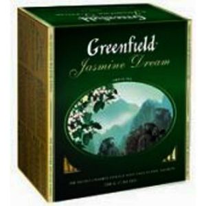 Greenfield chinesischer Grüntee Jasmine Dream 100 Teebeutel Tee green Tea