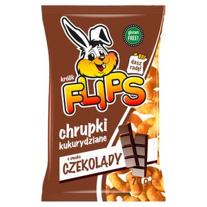 Flips chipsy kukurydziane o smaku czekoladowym 70 G