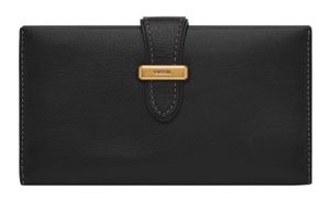 FOSSIL Geldbörse Tremont Tab Clutch Black schwarz