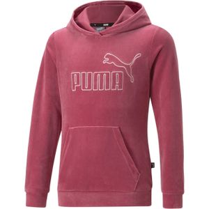 PUMA ESS   Velour Hoodie G 045 DUSTY ORCHID 140