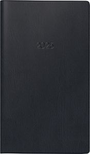 Glocken Taschenkalender "Faltkalender" 2025 schwarz