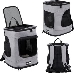 Rucksack für Hunde und Katzen JOY, 31x30x41cm, grau