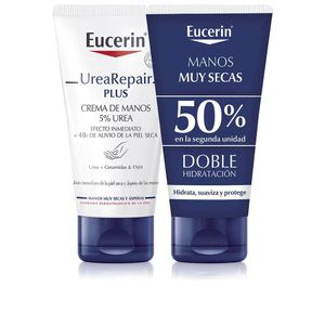 Eucerin Urearepair Plus Hand Cream 5% Urea Lot 2 X 75 Ml