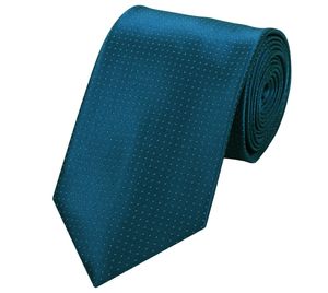 Fabio Farini Mehrere Farben Gepunktete Krawatten 8cm, Breite:8cm, Farbe:Petrol (Grün)