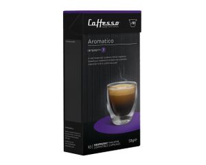 Caffesso Aromatico 10ks - 100% kompatibilní kávové kapsle do kávovarů Nespresso, DeLonghi a Krups.