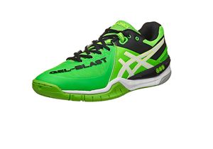 Asics Gel Blast 6 halová hádzanárska obuv zelená/biela/čierna, veľkosť topánok:EUR 45