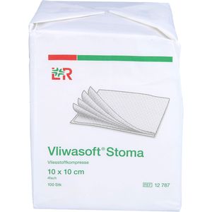 VLIWASOFT Stoma Kompressen 10x10 cm 4fach