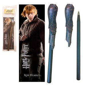 Harry Potter Přívěsek s hůlkou Rona Weasleyho a záložka do knihy