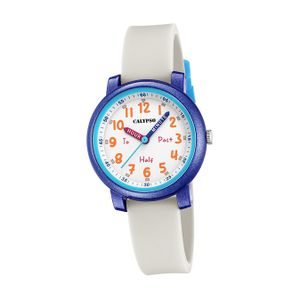 Calypso Kinderuhr Kunststoff Silikon weiß Calypso Junior Armbanduhr D2UK5827/1