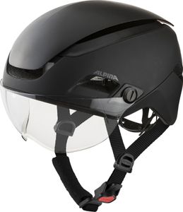 ALPINA Altona V Fahrradhelm Extrem Leicht Beleuchtet Belüftet Schwarz 57 62cm Radfahren