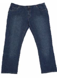 Übergrößen Klassische Jeans HONEYMOON Blau 4XL