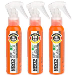 Čistiaca pena na vytvrdnutý polyuretán 100ml PUR REMOVER 3 ks. HALBAU HB02