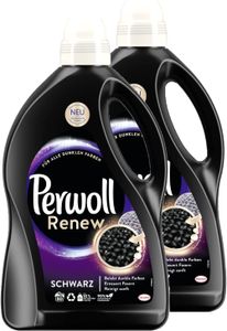 Perwoll Renew Schwarz 2x50 Wäschen Waschmittel dunkle Farben Feinwaschmittel