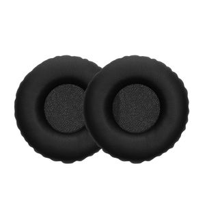 kwmobile 2x Ohrpolster kompatibel mit Teufel AIRY Polster - Kopfhörer Polster aus Kunstleder für Over Ear Headphones