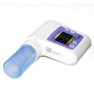 CONTEC SP10 Digitales Handspirometer Lungenfunktion Lungenvolumengerät Software Mundstück