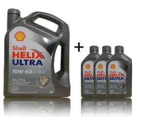 Shell Helix Ultra Racing 10W-60 5+3 Liter