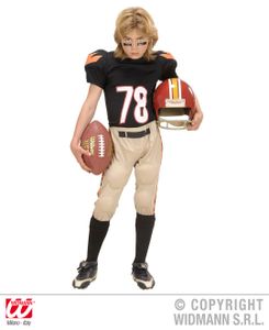 Kostüm American Football Star Gr. 140 - 158cm Gr. 158 cm