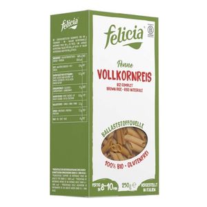 Felicia Vollkornreis Penne glutenfrei - Bio - 250g