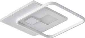 Wofi LED Deckenleuchte Akon Weiß 48x48cm 43,5W 3500lm 2700K-5500K CCT Dimmbar mit Fernbedienung Wofi LED Deckenleuchte Akon Weiß 48x48cm 43,5W 3500lm 2700K-5500K CCT Dimmbar mit Fernbedienung