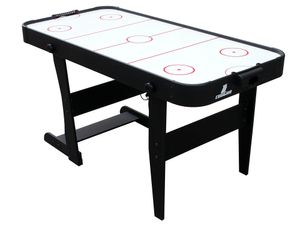 Cougar Icing Airhockeytisch 5ft - Klappbar | Airhockey Tisch inkl. Zubehör (Pucks & Pushers) | Airhockeytisch mit Luft für Kinder und Erwachsene für
