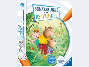 Ravensburger tiptoi Buch Create Schatzsuche im Dschungel 00905