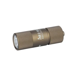 Olight I1R 2 Desert  Mini Taschenlampe mit 150 Lumen für Schlüsselbund mit Ladekabel
