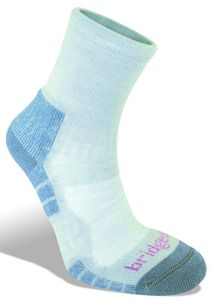 Bridgedale HIKE Lightweight Merino Performance Ankle Original Damen - Medium Grey / Smoky Blue