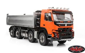 RC4WD RC4VVJD00050 1/14 8x8 Armageddon Hydraulic Dump Truck (FMX V2 Red)