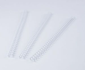 Renz Metallwaren 100 RENZ Drahtbinderücken weiß