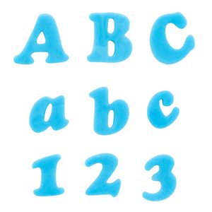 Alphabet und Zahlen | Fondantform aus Silikon