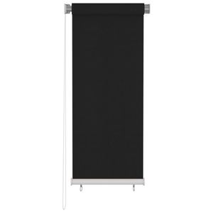 vidaXL Außenrollo 60x140 cm Schwarz