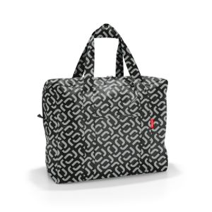 reisenthel mini maxi touringbag, nákupná taška, cestovná taška, taška na nosenie, polyesterová tkanina, Signature Black, 40 L, AD7054