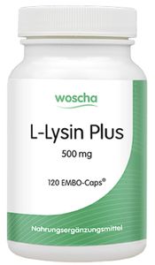 Woscha L-Lysin Plus 500 mg- 120 EMBO-Caps