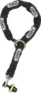 ABUS Motorradschloss Granit 68 Victory 12KS 120 Black Loop - Bremsscheibenschloss + 12 mm dicke Kette - ABUS-Sicherheitslevel 17