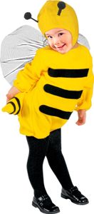 Kleine Biene - Kinder Kostüm 104 +110 cm Bienenkostüm M (104 cm, 2-3 Jahre)