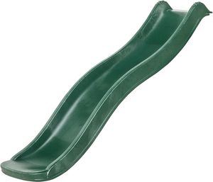 GARTEN-NEXT Kinder Rutsche Wasserrutsche Wellenrutsche "tweeb" grün 175 cm + Wasseranschluss