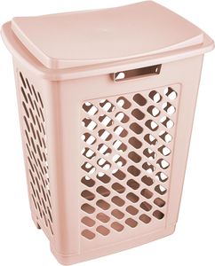 keeeper Wäschebox "piet" mit Deckel 60 Liter nordic-pink